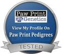 Paw Print Genetics Tested